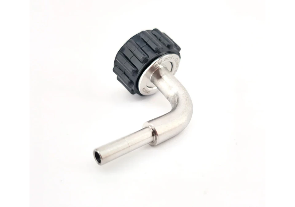 Quick Swivel Connector 1/2" till 1/4" (6.35mm) Elbow Pushfit