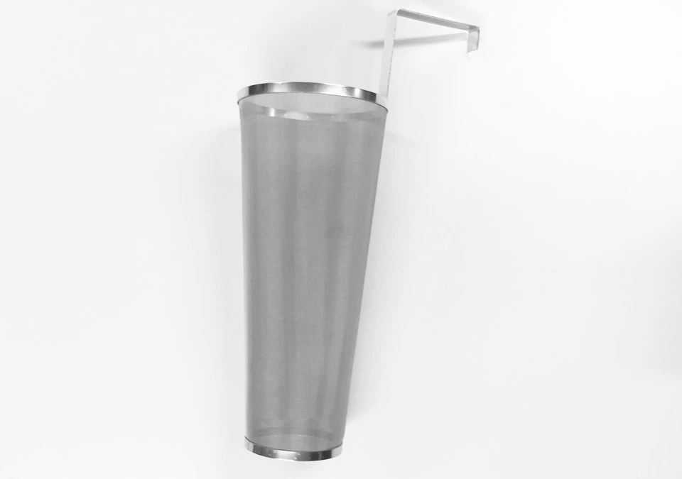 Brewly SS300 Hop Spider - Koniskt finmaskigt humlefilter