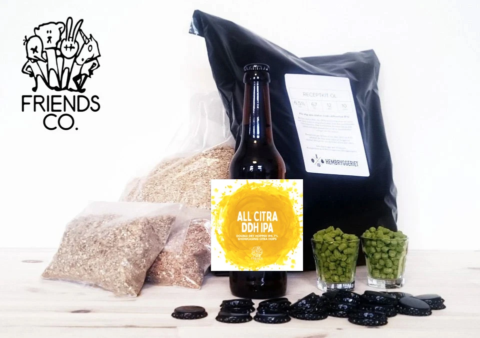 Friends Company All Citra NEIPA 7% Receptkit 20L