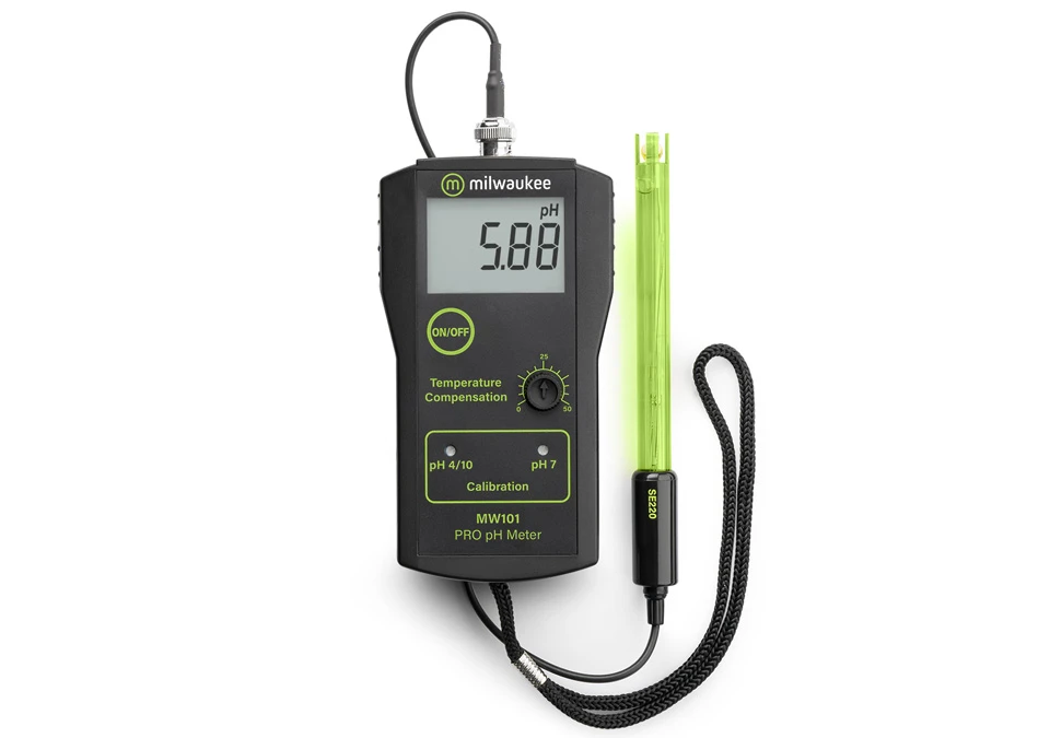 Milwaukee MW101-BEV Portable pH Meter for Beverage Industry
