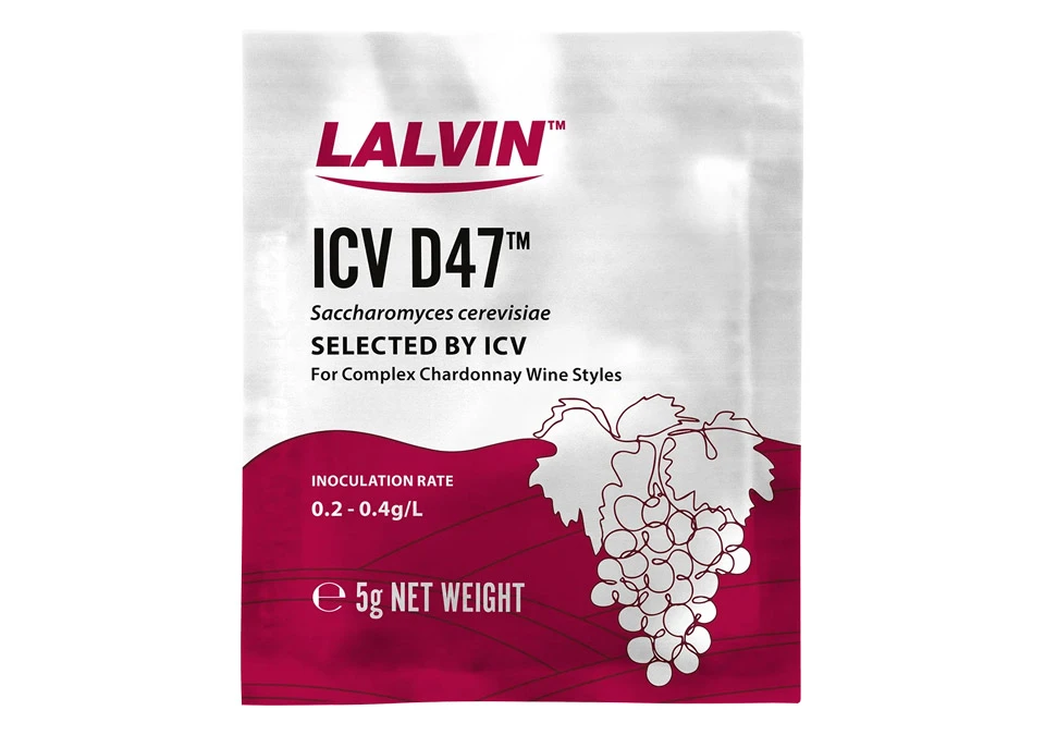 Lalvin ICV D47 White 5g Wine Yeast