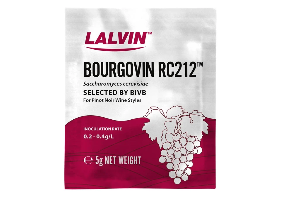 Lalvin RC-212 Bourgovin 5g Wine Yeast