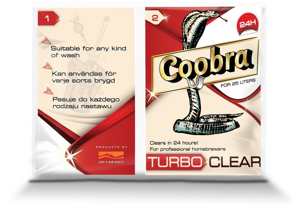 Coobra Turbo Clear 65g - Klarningsmedel för vin