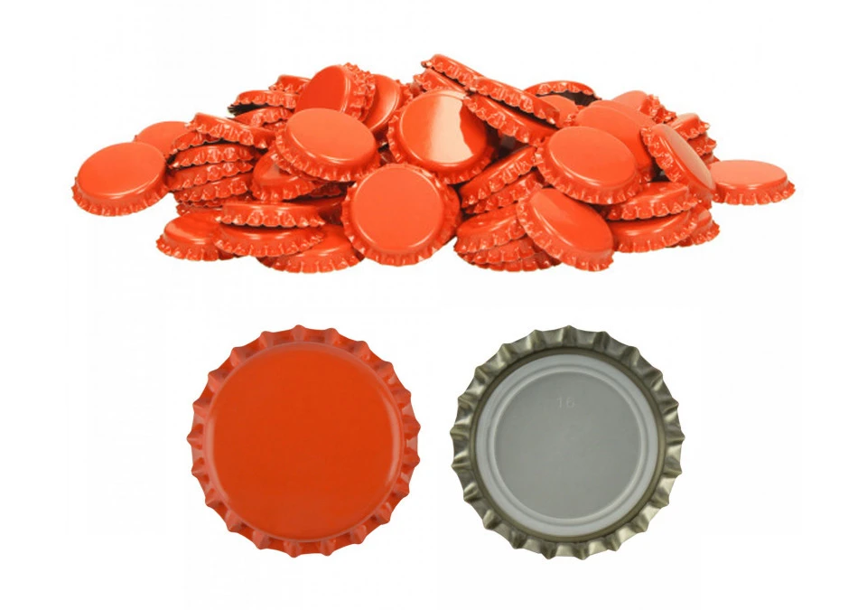 Caps 100-pack Orange
