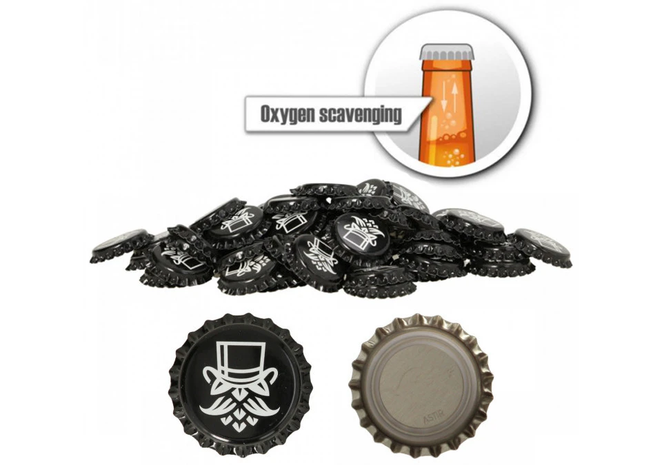 Caps 100-pack Hophead (Oxygen-Scavenging)