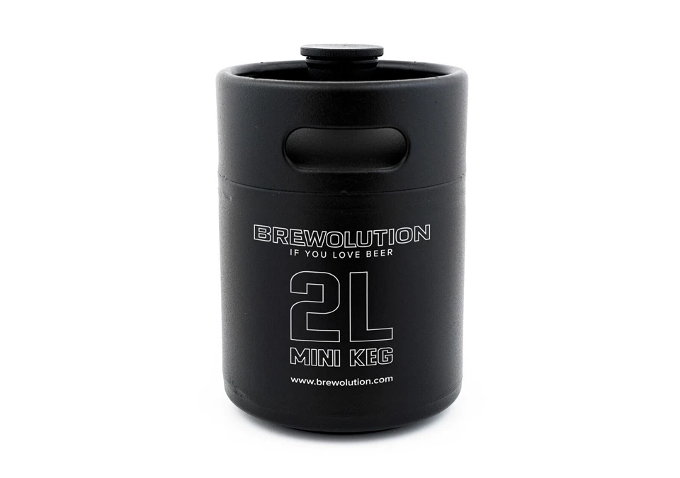 Brewolution Mini Keg 2L Rostfritt stål