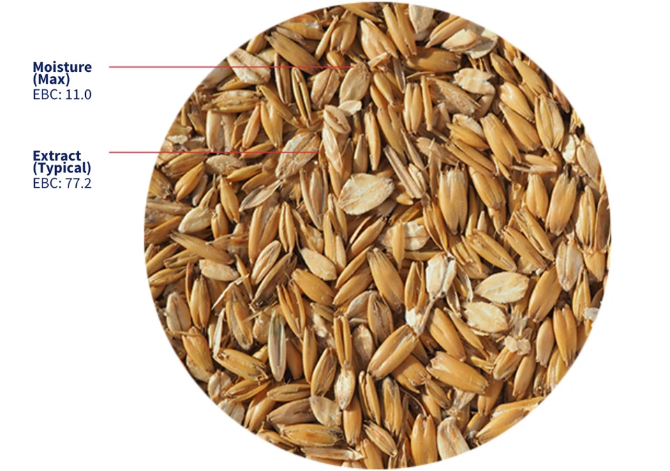 Crisp Flaked Torrefied Oats 1kg
