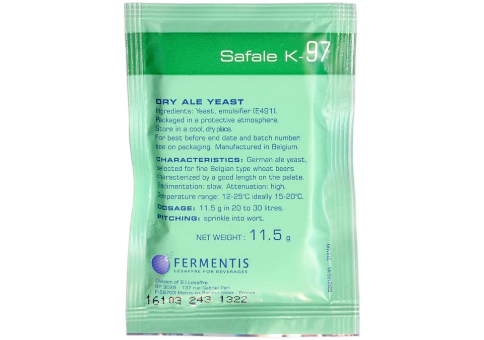 Fermentis Safale K-97 Yeast