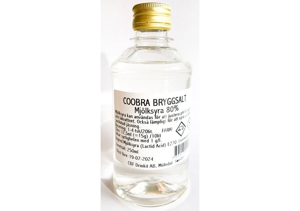 Lactic Acid 80% 250ml