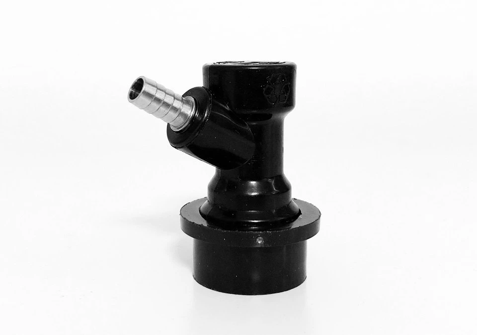 Ball Lock Disconnect Barbed Black for Beer