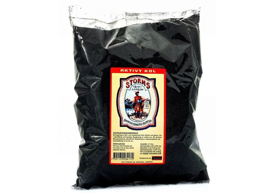 Storms Activated Carbon 1,7L 800g