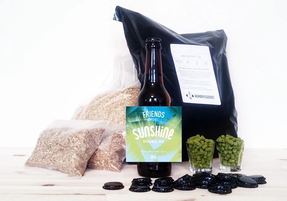 Friends Company Sunshine Double IPA 8% Recipe Kit 10L