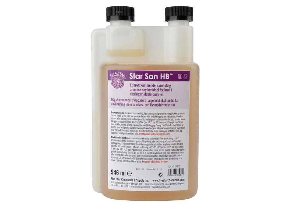 Star San HB 946ml - Foaming Sanitizer