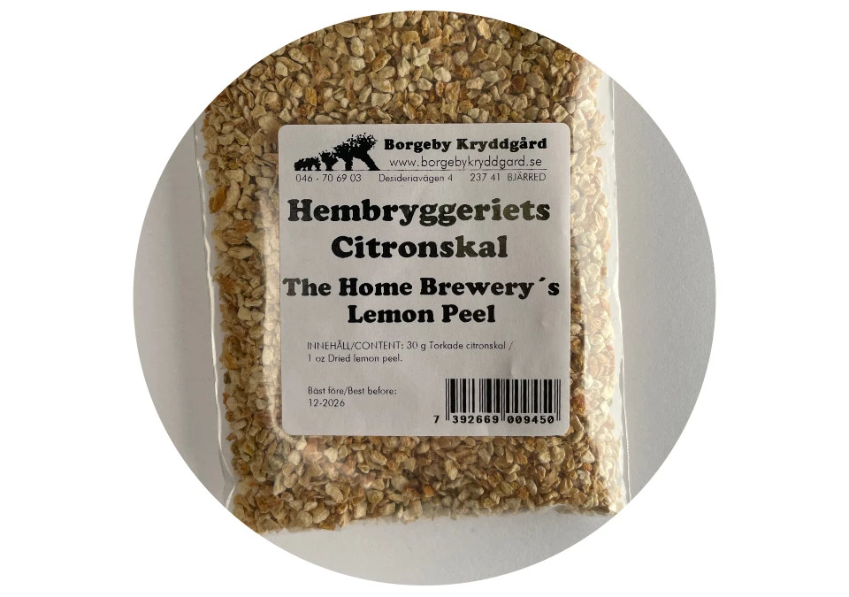 The Home Brewery's Lemon Peel 30g/1oz