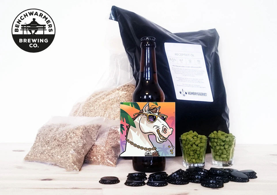Benchwarmers Super Gay Horse DIPA 7,5% Recipe Kit 10L