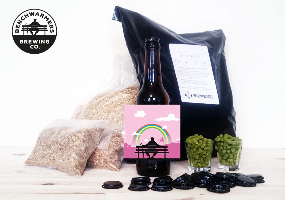 Benchwarmers What Does A Gay Horse Eat IPA 5,2% Recipe Kit 10L