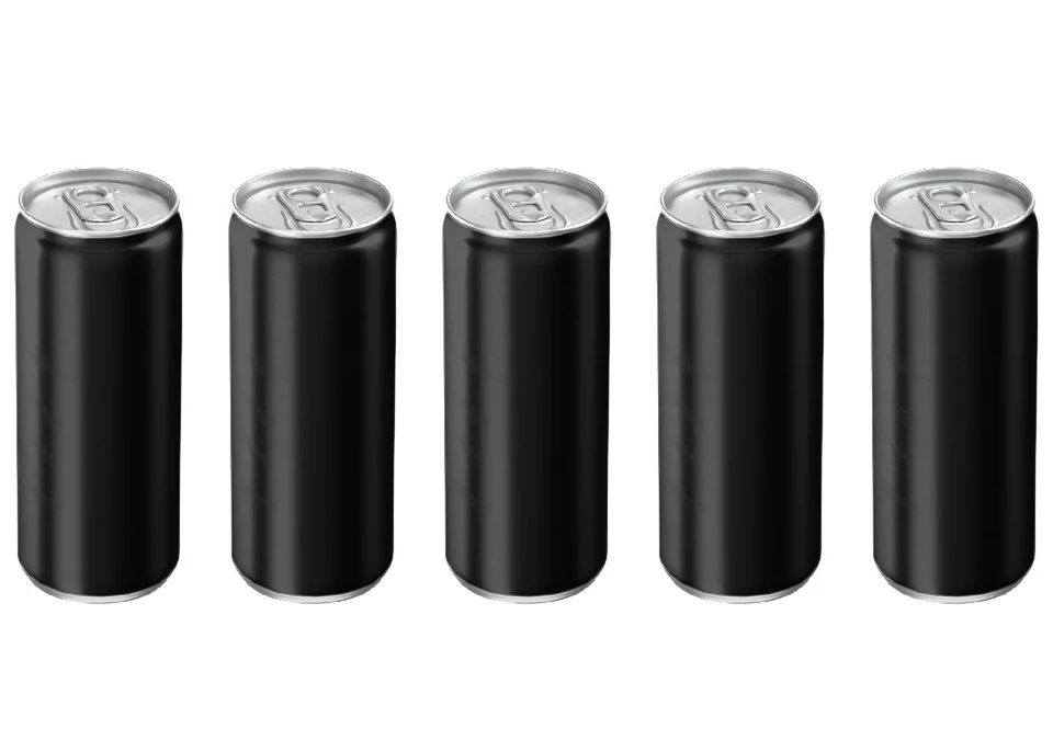 Cans 330ml Sleek Black CDL 184-pack (no lids)