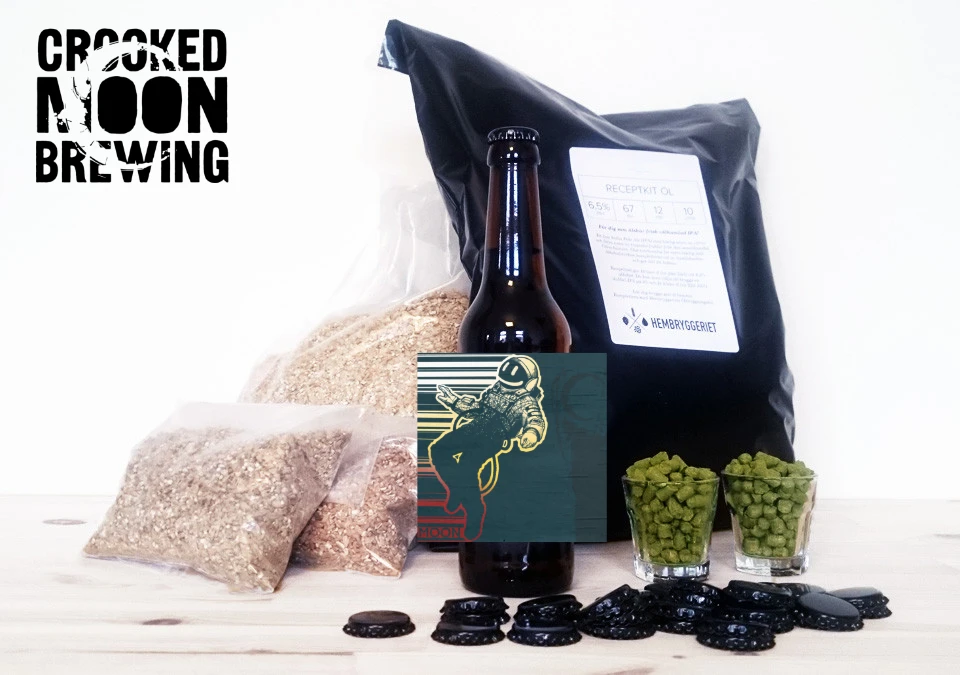 Crooked Moon Brewing MOON NEIPA 6% Recipe Kit 10L