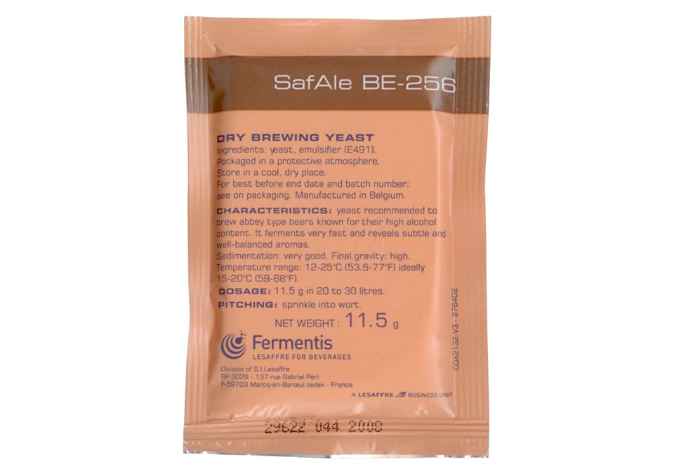 Fermentis Safale BE-256 Abbaye Yeast