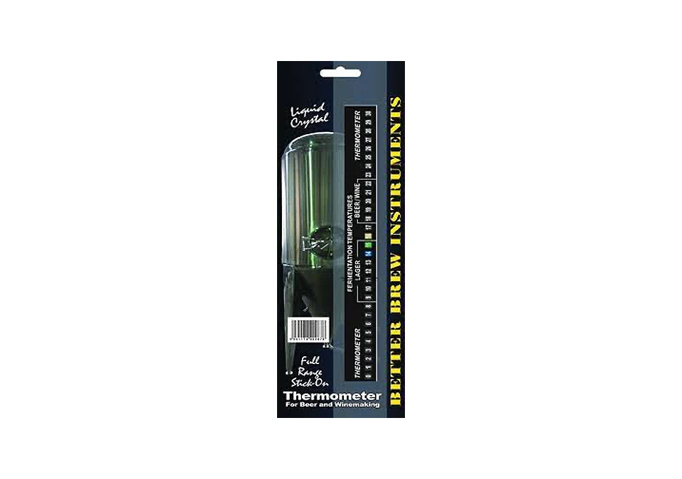 Better Brew Full-Range LCD Strip Thermometer 0-30C