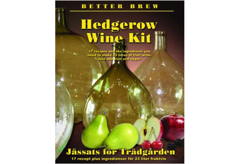 Hedgerow Wine Kit - Jässats för trädgården