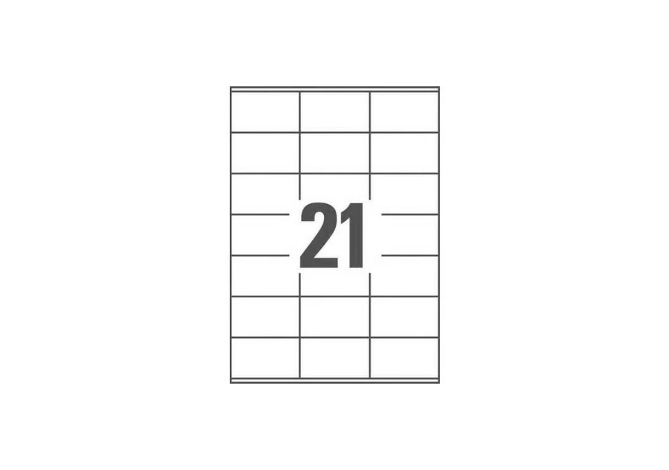 Multi-purpose labels 70x41mm 2100-pack